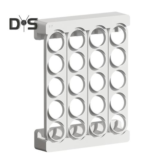 20-Slot Coffee Pods Holder Large Capacity Storage Rack for K Cups BPA-Free Coffee Capsule Display Cabinet for Countertop Drawer