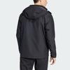 Adidas Xploric Outdoor Fleece Liner Three-In-One Sports Waterproof Windproof Jacket Men Jacket Black IX5628