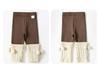 Girls' Fleece-Lined Cotton Leggings - Autumn/Winter 2025 Collection