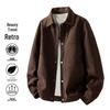 Men's Retro Lapel Jacket: Versatile and Casual Winter Trend