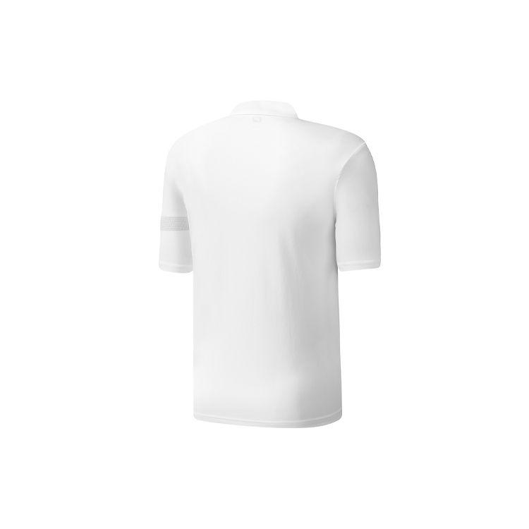 Fila Athletics Solid Color Straight-Cut Polo Shirt Men Tops White A11M031152F-WT