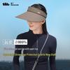 Women's UL56924 Open-Top Anti-UV Sun Visor