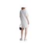 Calvin Klein Casual Ribbed Cotton Loose Soft Short Sleeve Dress Women Dress White J20J223053-PC8