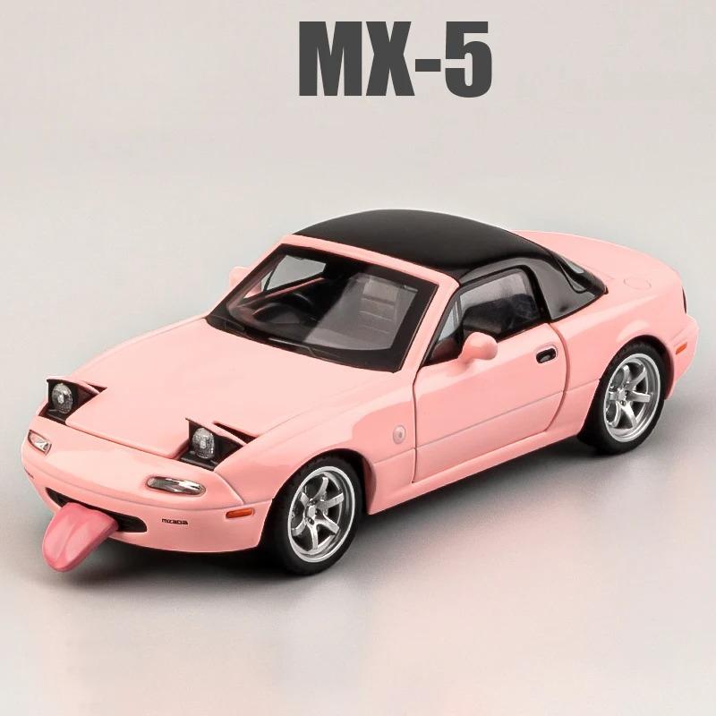 1:32 Mx-5 Rx-7 Alloy Diecast Racing Car Model Simulation Sound Light Children'S Educational Toys Birthday Present