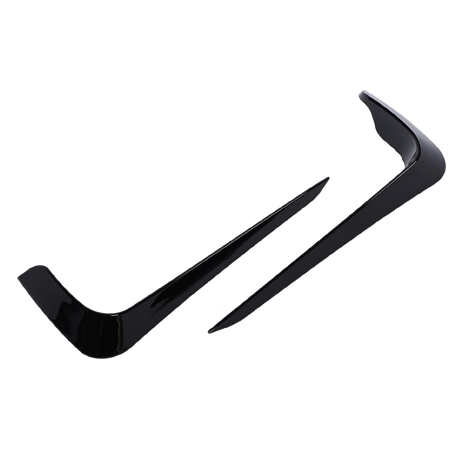 

2 Pcs Front Bumper Splitter Aerodynamic Side Air Vent Wind Knife Spoiler for 3 Series E90 E91 M Sport Pre‑LCI 2005 to