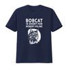 Bobcat Is Short For Robert Feline Hilarious Cat Print Premium Cotton Crew Neck T Shirt vintage Washed Casual fashion Breathable