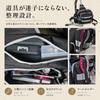 Grandwalker Fishing Tackle Run Gun Bag with Rod Waist Large Suitable for Bass and Light Game Fishing Bag, Bag, One-Shoulder, & Holder, Belt, Capacity,