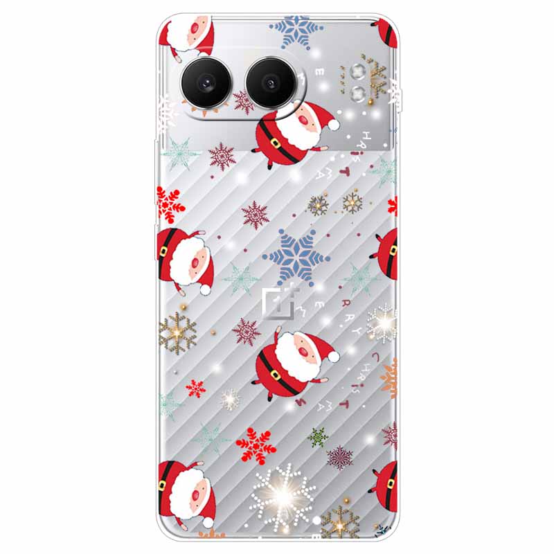 For One plus Nord 4 Case 6.74'' Flowers Transparent TPU Silicone Funda Capa for Oneplus Nord 4 Nord4 5G Soft Covers Coques bags