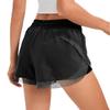 Women's Summer Three-Quarter Yoga & Running Shorts – Loose, Anti-Exposure, Slim-Fit, Hip-Lifting Elastic Fitness Pants