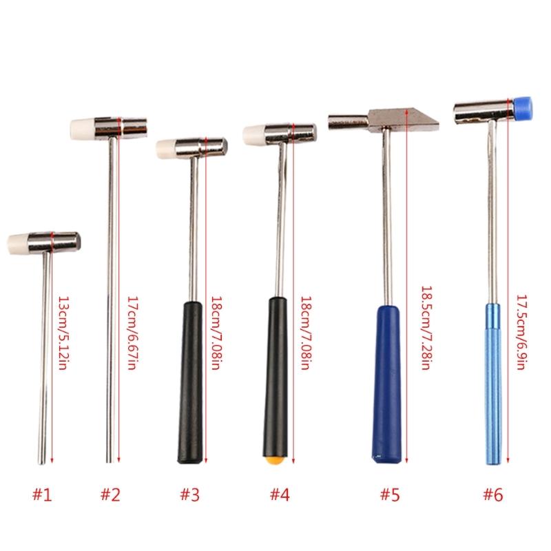 Professional Pocket Hammer Watch Strap Repairs Tool Convenient Jewelry Mallet Versatile Tool for Jewellery Maintenance