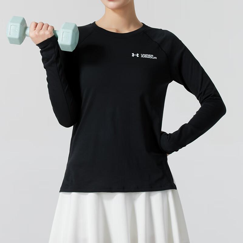 Under Armour Long Sleeve Training T-Shirt Women Black 1374188-002