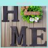 Home Letter Wanddekoration Mit Holzschild Für Heim-, Büro- Und Gartendekor