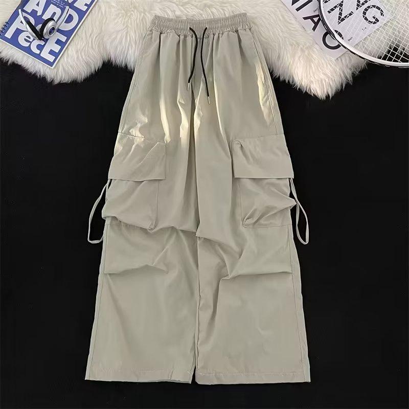 Charge Sunscreen Pants Men s Autumn Thin Loose Casual Wide-leg Quick-drying Corded Sports Casual Pants Teenagers M