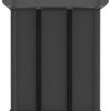 Würfelregal mit 9 Stoffboxen Grau 103 x 30 x 107,5 cm Stoff