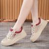 2025 summer new mesh breathable platform sports board shoes casual versatile trend soft sole student trend women's shoes