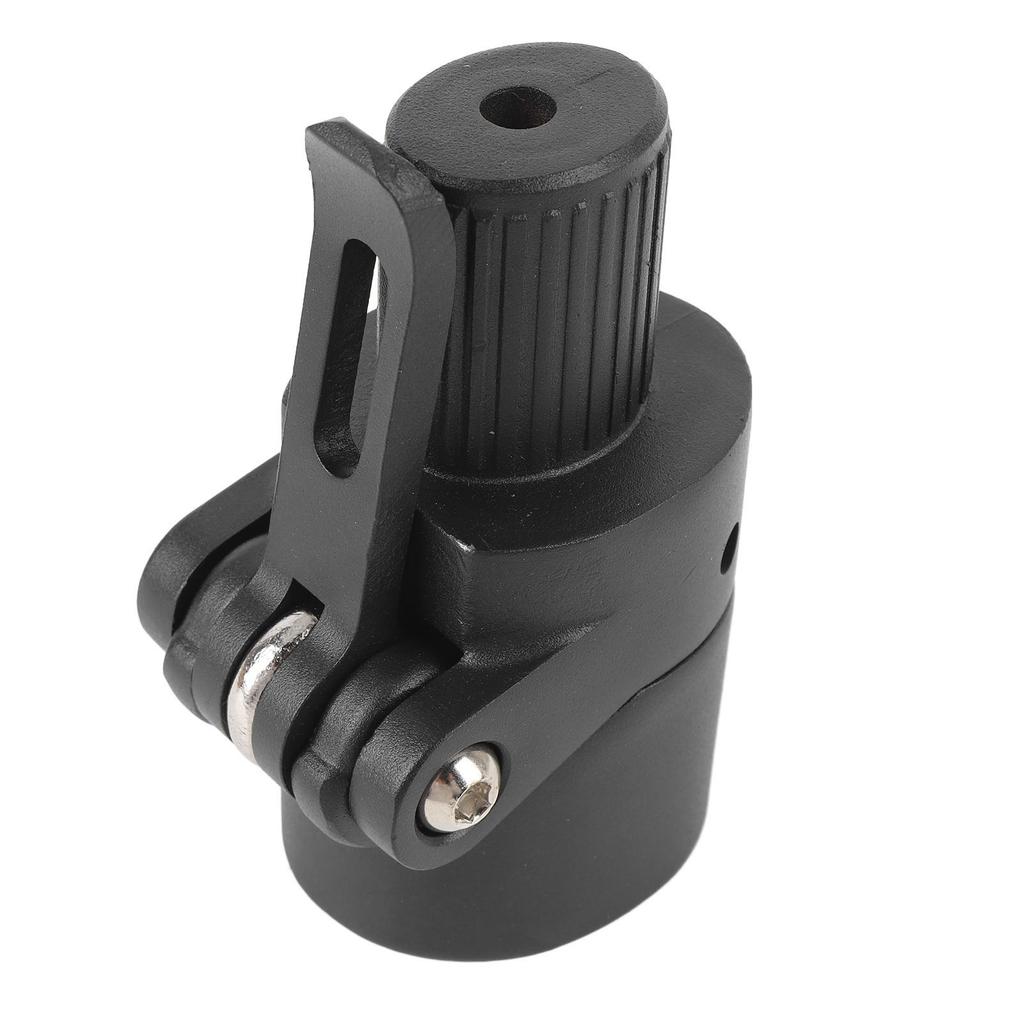 Electric Scooter Folding Pole Base ABS and Alloy Non Slip Coating Folding Pole Fitting Base for