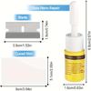 Auto Windshield Repair Kit - Nanofluid Filler for Chip & Star Crack Disappearance, Liquid Glass Maintenance
