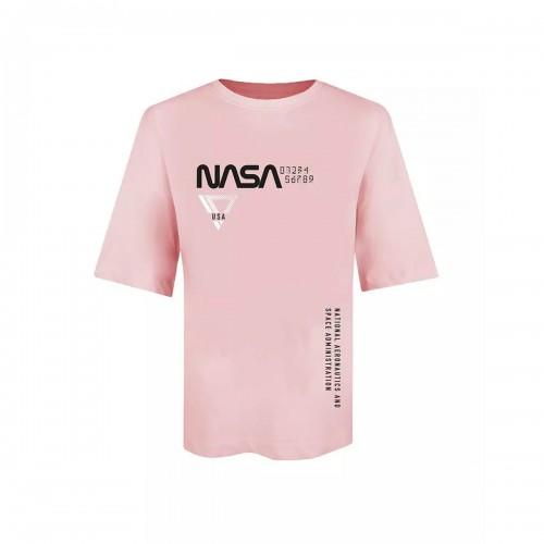 NASA Damen-/Damen-Rocket-Oversize-T-Shirt