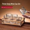 2025 New Style Crystal Baijiu Beer Mug Set for Home Use - Small Size
