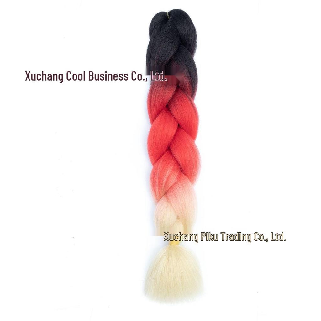Three, Four, Five-Color Gradient High-Temp Fiber Jumbo Braid Material