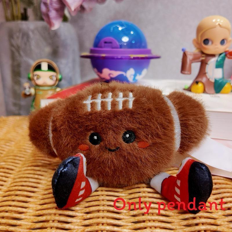 Plush Ball Keychain Soft Toy For Kids And Teens