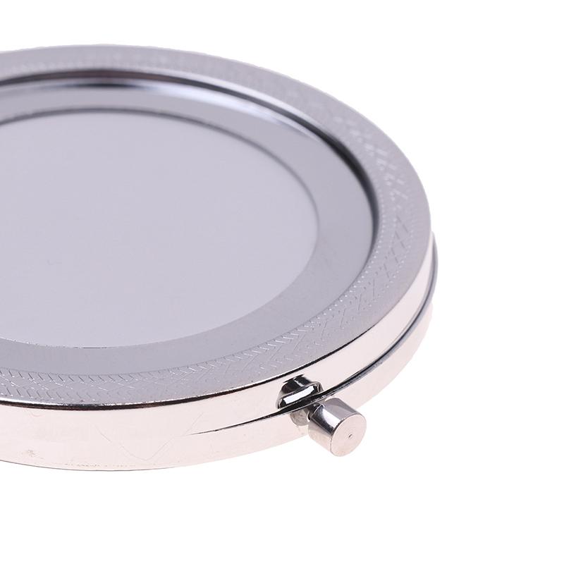 Foldable Vintage Makeup Mirror Mini Square Makeup Vanity Mirror Portable Hand Mirrors Double-Sided Compact Mirror Pocket Cosmetic Mirror
