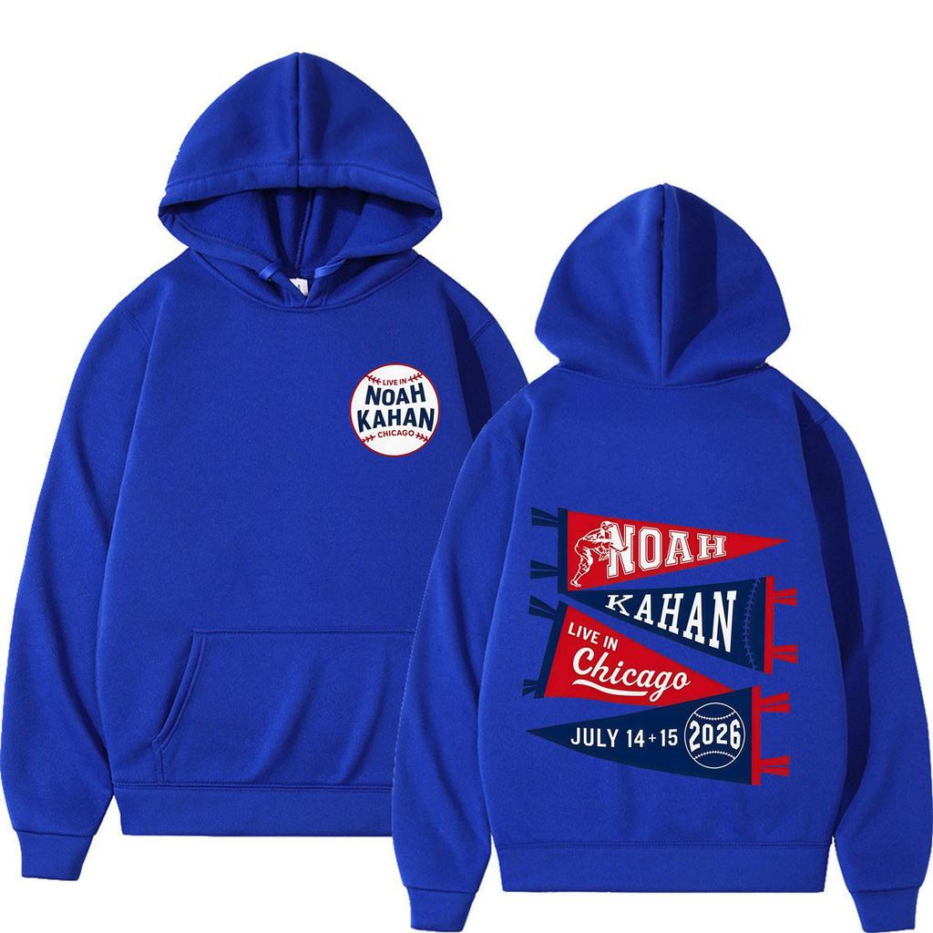 Noah Kahan The Great Divide Tour 2026 Graphic Hoodie Unisex Hip-hop Punk Pullover Long Sleeves Casual Oversized Sweatshirt