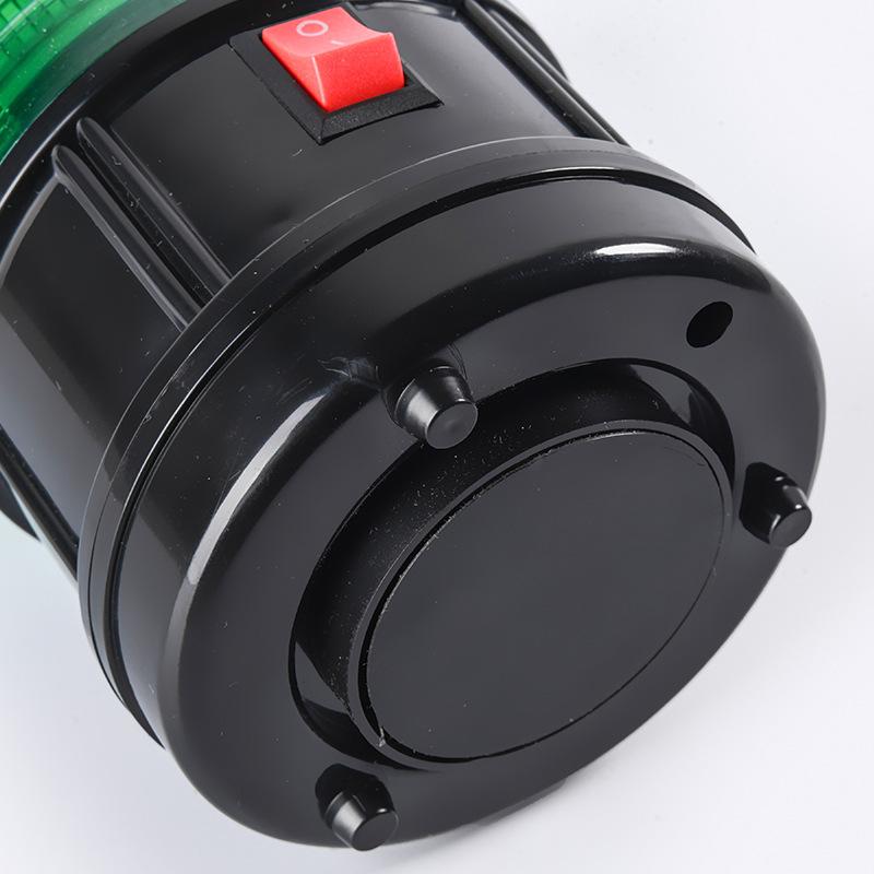 Led Warning Light Traffic Red Green Blue Yellow Flashing Strobe Alarm Lighting With Magnet Base Wireless Safety Emergency Lights