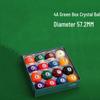 Crystal Billiard Ball Set
