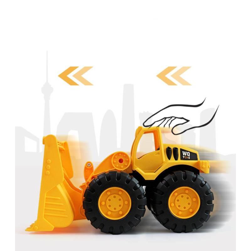 Car Engineering Children Fall Resistant Excavator Stirring Truck Boy Beach Toy
