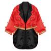 Boys Prince Costume Long Sleeve Turn Down Collar Tuxedo Jacket Tailcoat Halloween Cosplay Party Outfit