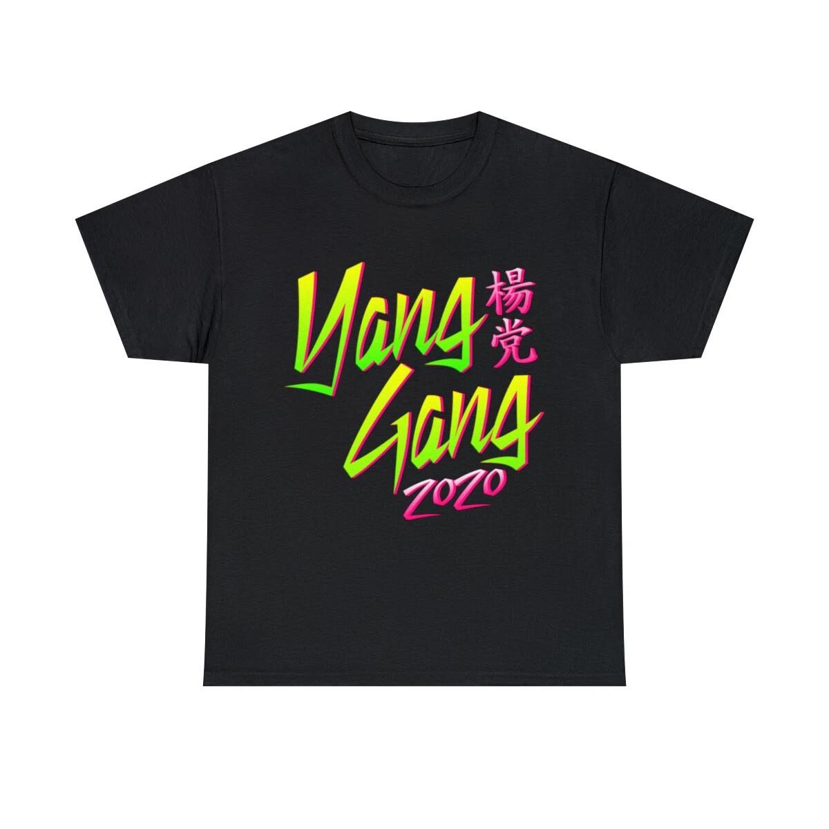 

Andrew Yang 2020 Retro Yang Gang Graphic Tee Shirt, S-5XL 3XL