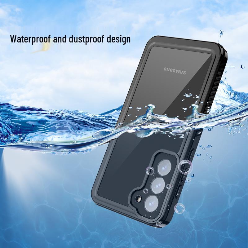 Red Pepper Waterproof Drop-Proof Case for Samsung S23 PLUS - Outdoor Sports Protection