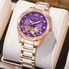 ORKINA Original Purple Women's Wristwatches Luxury Watches for Ladies Waterproof Stainless Steel Mechanical Woman Wrist watch