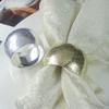 Silver Decorative Napkin Ring Holder for Weddings, Party Decoration, New, 12 Pcs Per Lot