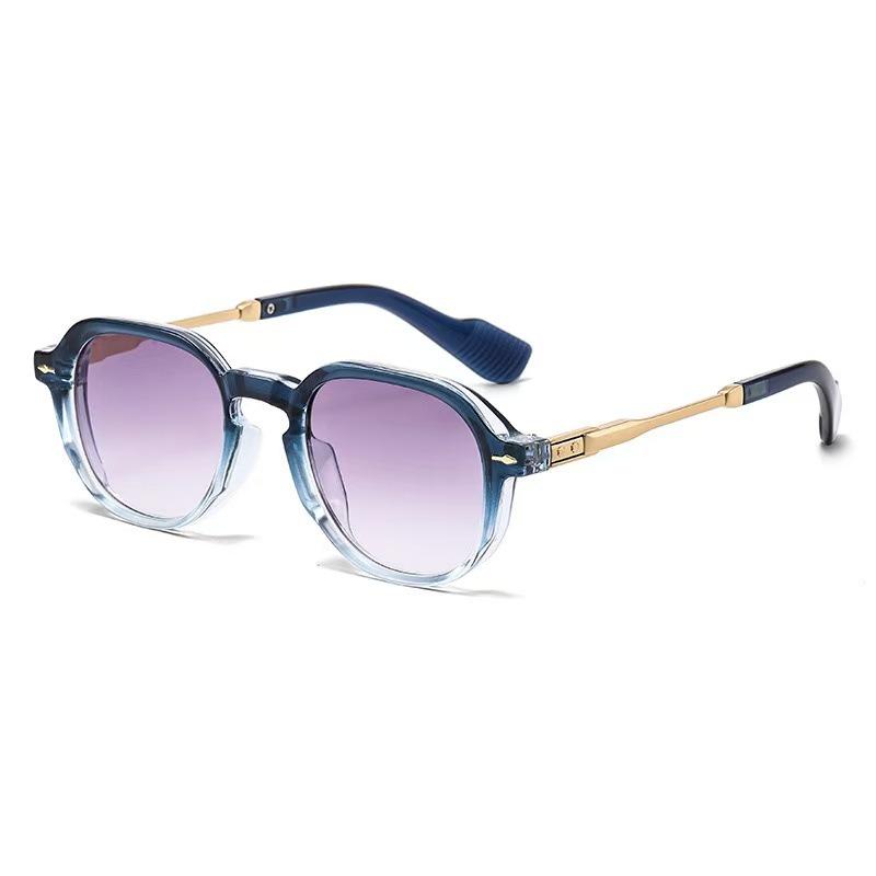 Spicy Girl Retro Aviator Sunglasses: Small Frame, Anti-UV, Classic European & American Style for Women