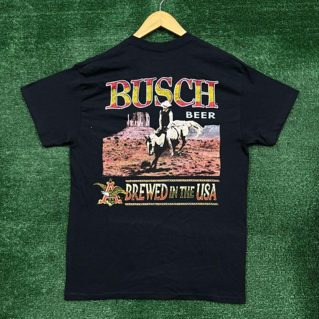 Busch Beer Brewed in the USA T-shirt Size Medium