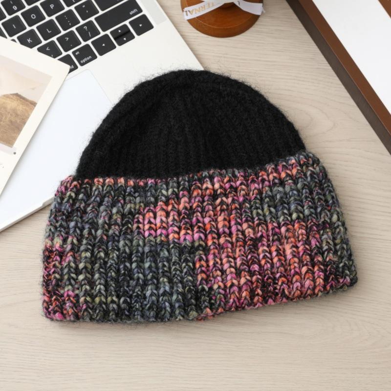 

New Thermal Hat Women s Winter Knitted Wool Hat Outdoor Travel Windproof Hat Windproof Thick Warm Hat for Skiing, Running, Cycling one size