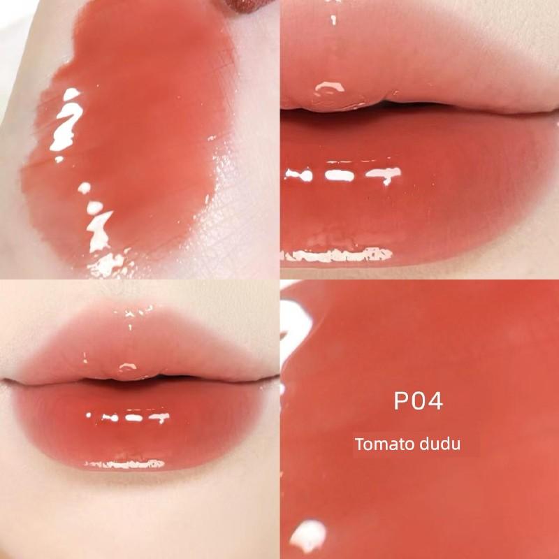 Pinkbear Leather Bear Half Fish Cooperation Ugly Fish Gift Box Hellokitty Lipstick S05 Lip Lacquer Joint Name