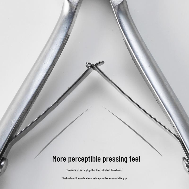 Easy Cut Silver Stainless Steel Cuticle Nippers S.777: Precision Nail Clippers for Manicure and Hangnail Removal