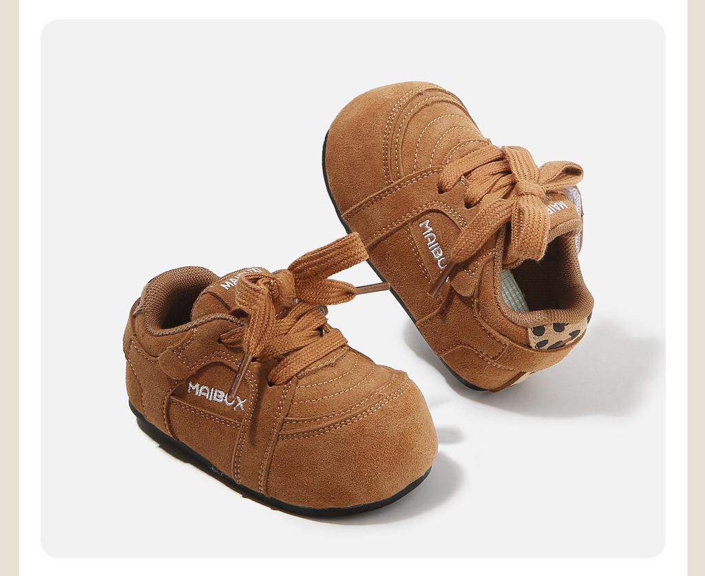 Spring Soft-Soled Non-Slip Baby Walker Shoes for Boys - Infant Toddler Pre-Walking Loafers