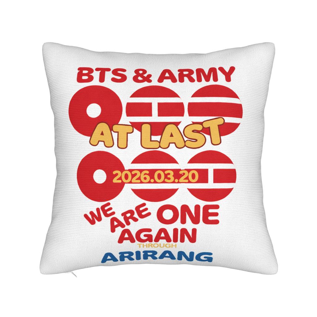 American Singer BBillie EEilish Square Pillow Case Polyester Cushions for Sofa Casual Pillowcase