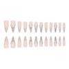 European and American bride nail French glitter burst glitter diamond wearing nail fake nail finished nail patch long nail patch
