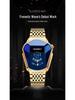 Men's TikTok HOURSLY Alloy Motorcycle Quartz Waterproof Wristwatch