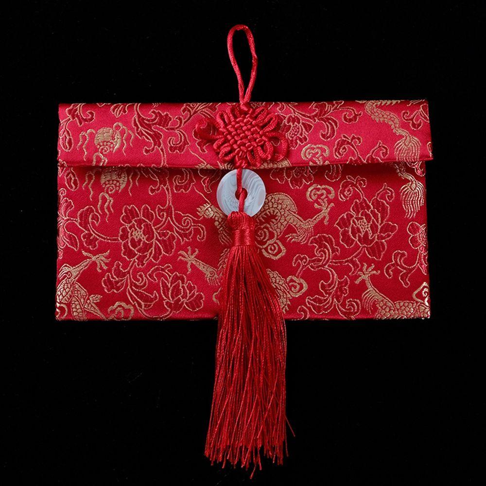 Party Gift Best Wishes Wedding Birthday Chinese Wedding Red Packets Money Bags Red Envelope HongBao
