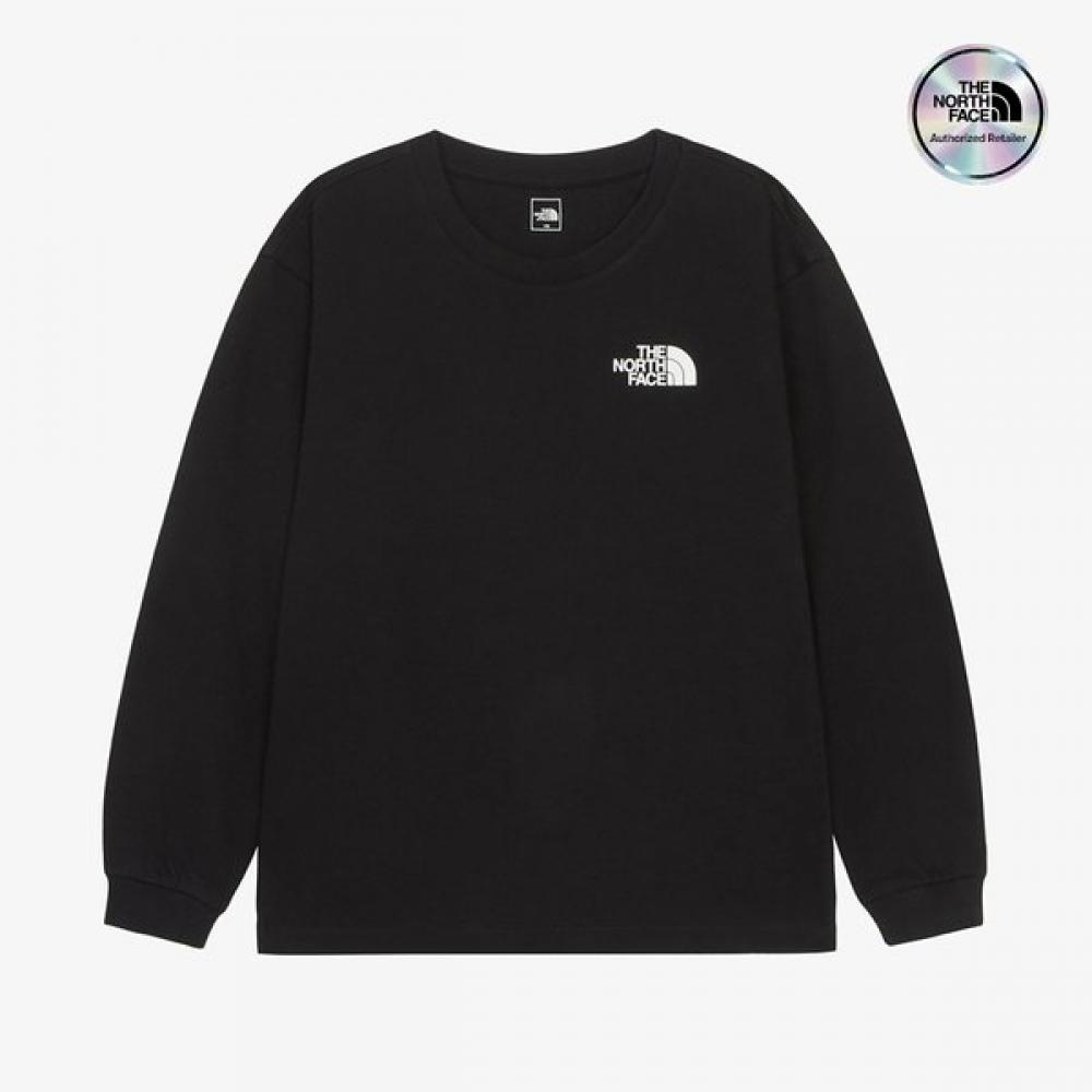 

The North Face Kids Long Sleeve Round Tee Black Nt7tr50s BLACK/100