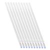 100pcs White High Temperature Disappearing Pen Refill Heat Erasable Marker for Dressmaking DIY Sewing
