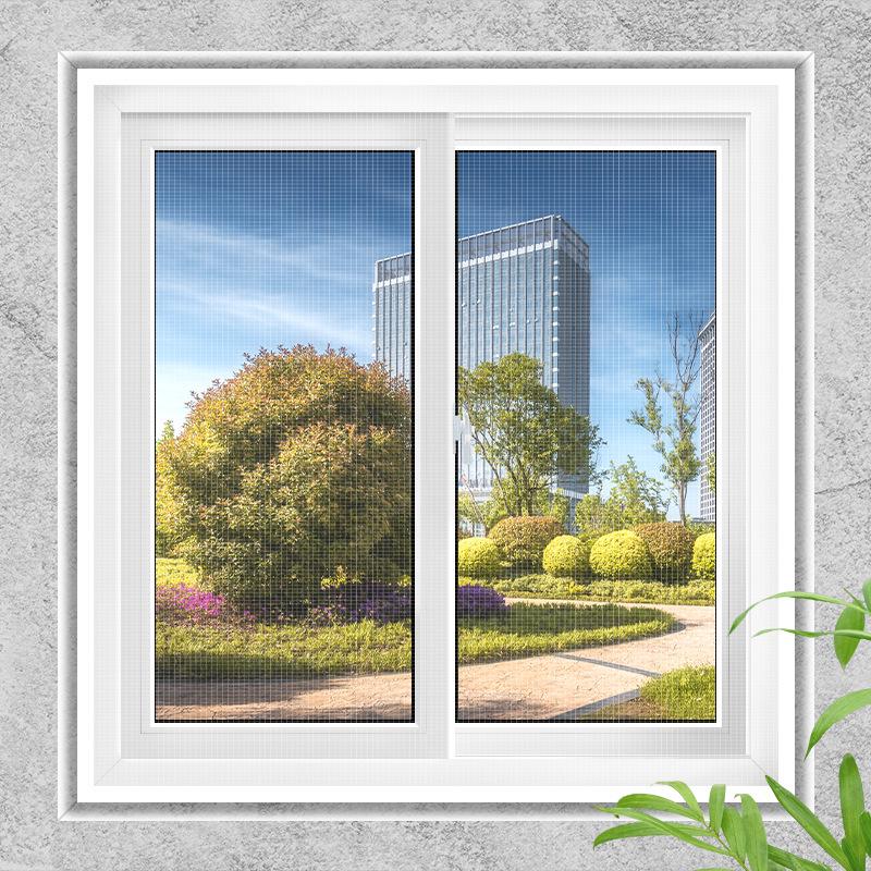 Самоклеящаяся невидимая москитная сетка из алмазной сетки – Установка без сверления 60x30cm