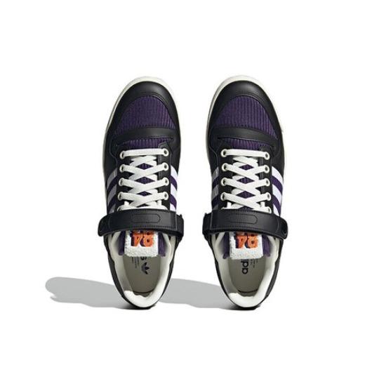 adidas Forum 84 Low Black Purple - HQ7001