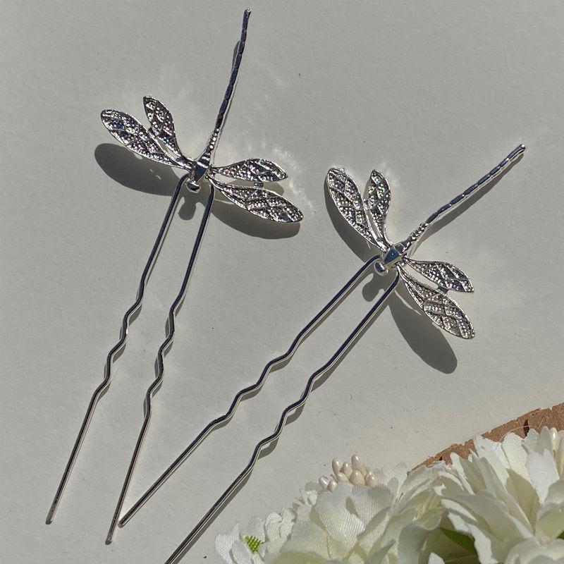 Libellen-Haarnadel, Haarnadel, antike Haarnadel, Haarnadel, gefranster Anhänger, super feenhafter Schmuck, Hanfu-Kopfschmuck.